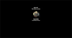 Desktop Screenshot of peyote.com
