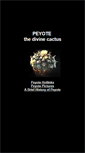 Mobile Screenshot of peyote.com
